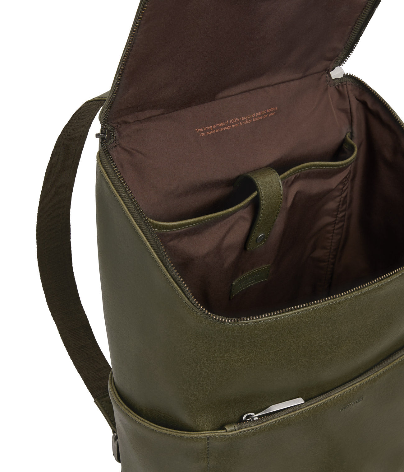 DEAN Vegan Backpack - Vintage | Color: Green - variant::olive