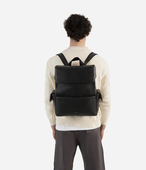 デザイン＆機能性◎ワーキング女性に【MATT＆NAT】ALEX BACKPACK FW22-Loom-Alex-Black-1.jpg?v=