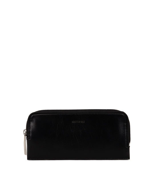 INGA Vegan Wallet - Theme | Color: Black - variant::black