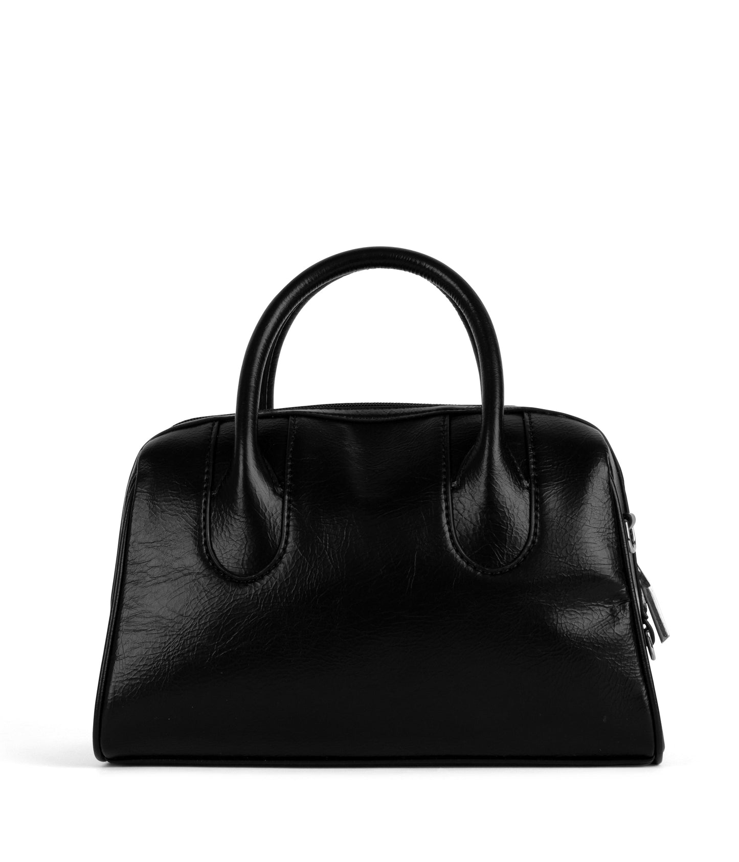 FLORIA Vegan Satchel - Theme | Color: Black - variant::black