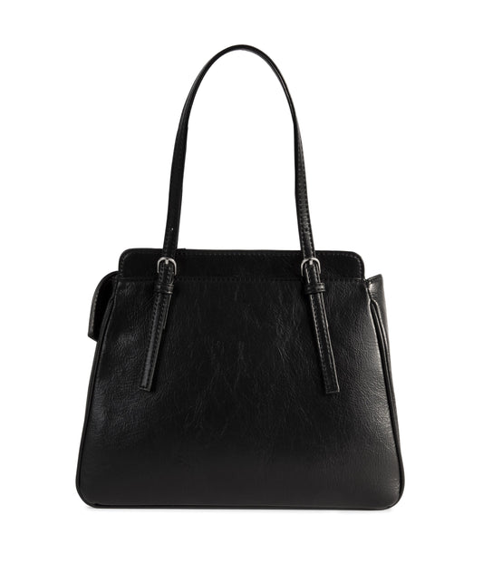 MAY Vegan Satchel - Theme | Color: Black - variant::black