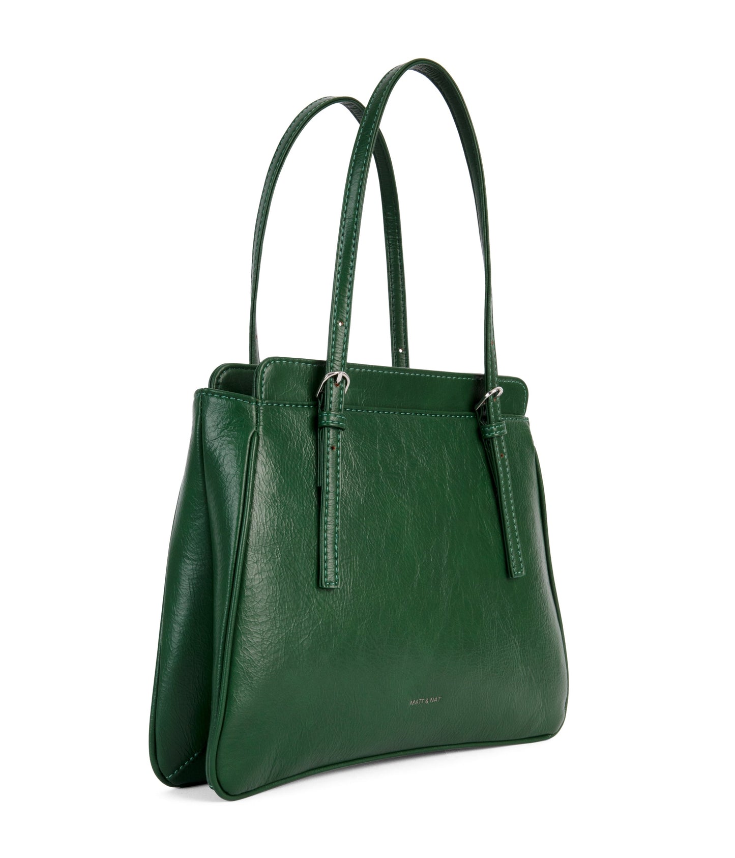 MAY Vegan Satchel - Theme | Color: Green - variant::mural