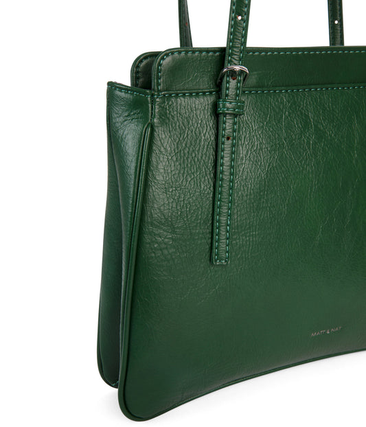 MAY Vegan Satchel - Theme | Color: Green - variant::mural