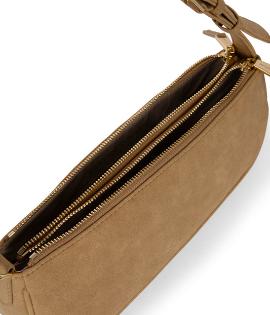 LENE Vegan Shoulder Bag – Solstice | Color: Latte - variant::latte
