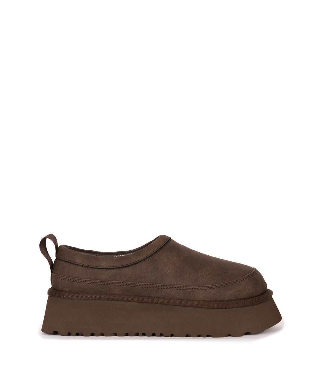 MOXI Women's Vegan Mule | Color: Brown - variant::brown