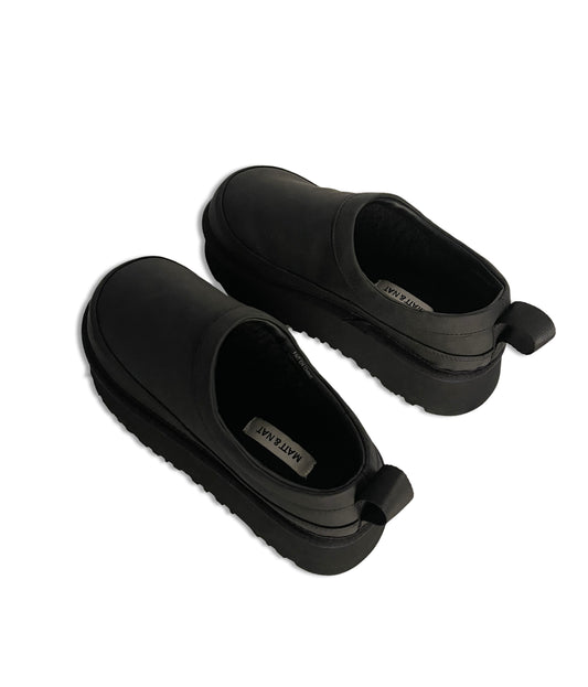 MOXI Women's Vegan Mule | Color: Black - variant::black