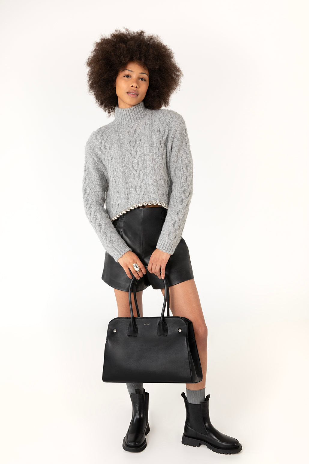 DILA Vegan Tote Bag – Forum | Color: Navy - variant::navy