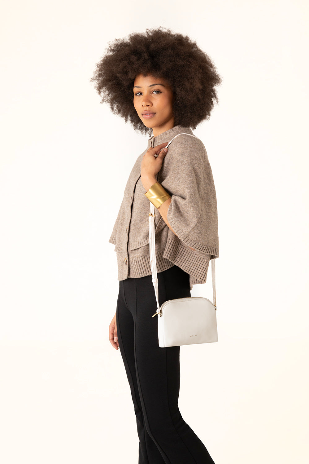 KRISTY Slim Vegan Crossbody Bag - Forum | Color: Navy - variant::navy