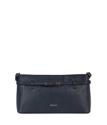 MIREILLE Vegan Clutch - Forum | Color: Navy - variant::navy