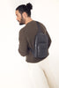 ALLAR Vegan Sling Bag - Grain | Color: Black - variant::black