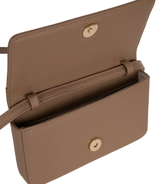 ERIN Vegan Crossbody Bag - Grain | Color: Toffee variant::toffee