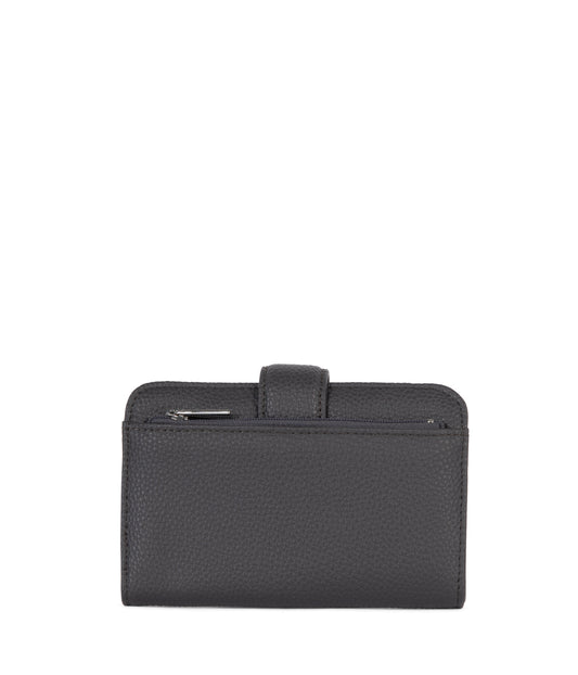FLOATSM Small Vegan Wallet - Grain | Color: Coal - variant::coal