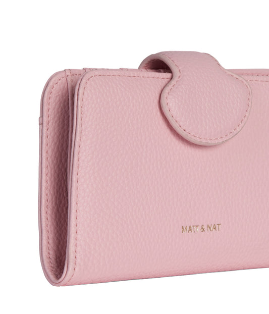 FLOATSM Small Vegan Wallet - Grain | Color: Quartz - variant::quartz