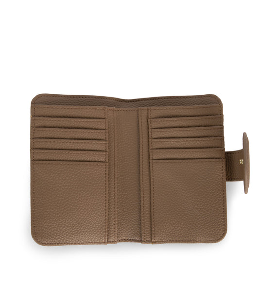 FLOATSM Small Vegan Wallet - Grain | Color: Toffee - variant::toffee