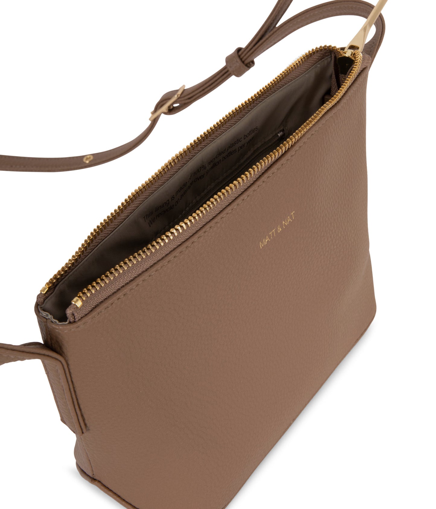 SAM Vegan Crossbody Bag - Grain | Color: Toffee - variant::toffee