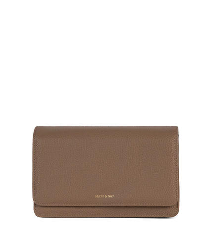 BEE Vegan Crossbody Bag - Grain | Color: Toffee - variant::toffee