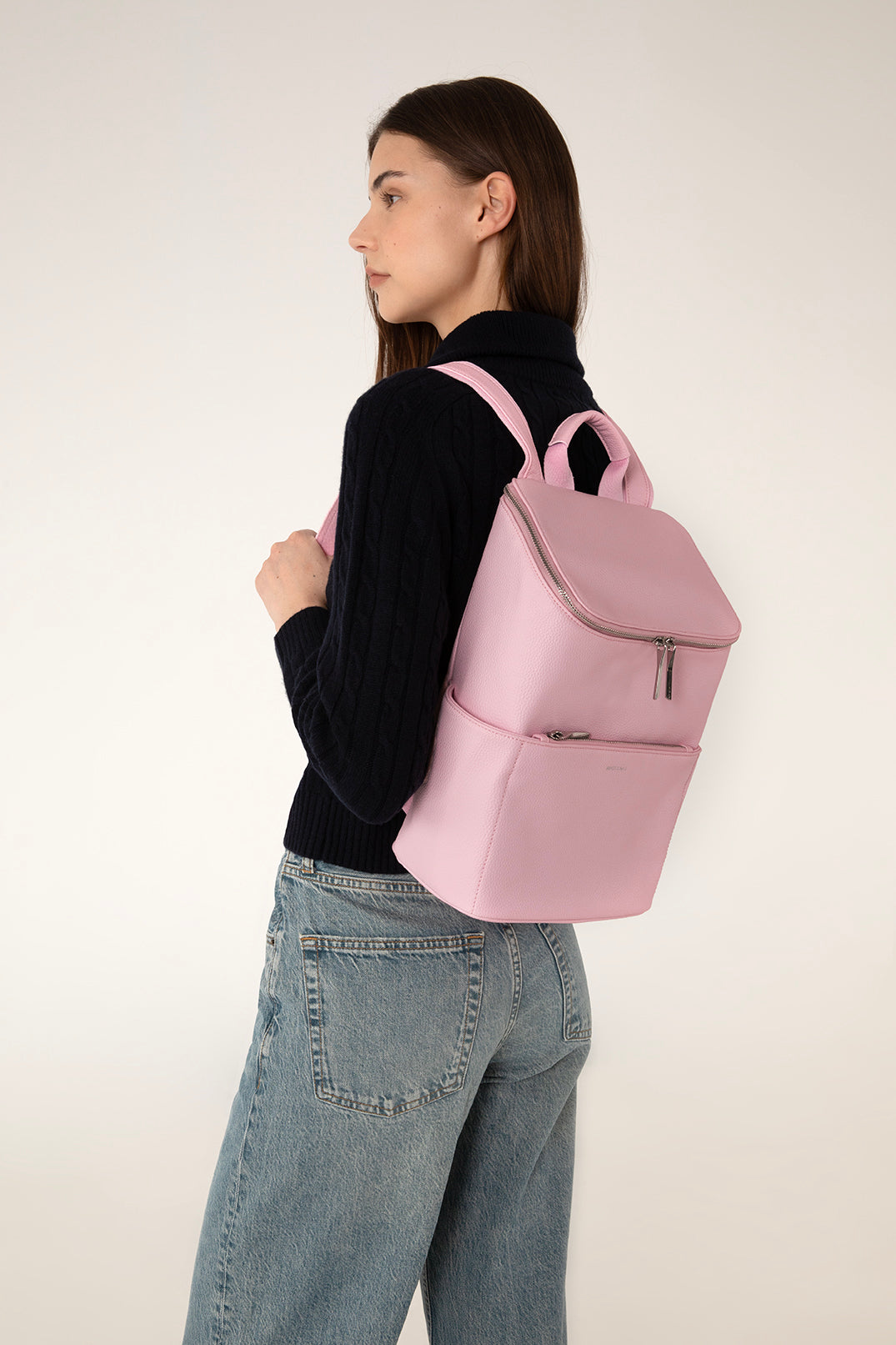 BRAVE Vegan Backpack - Grain | Color: Coal- variant::coal