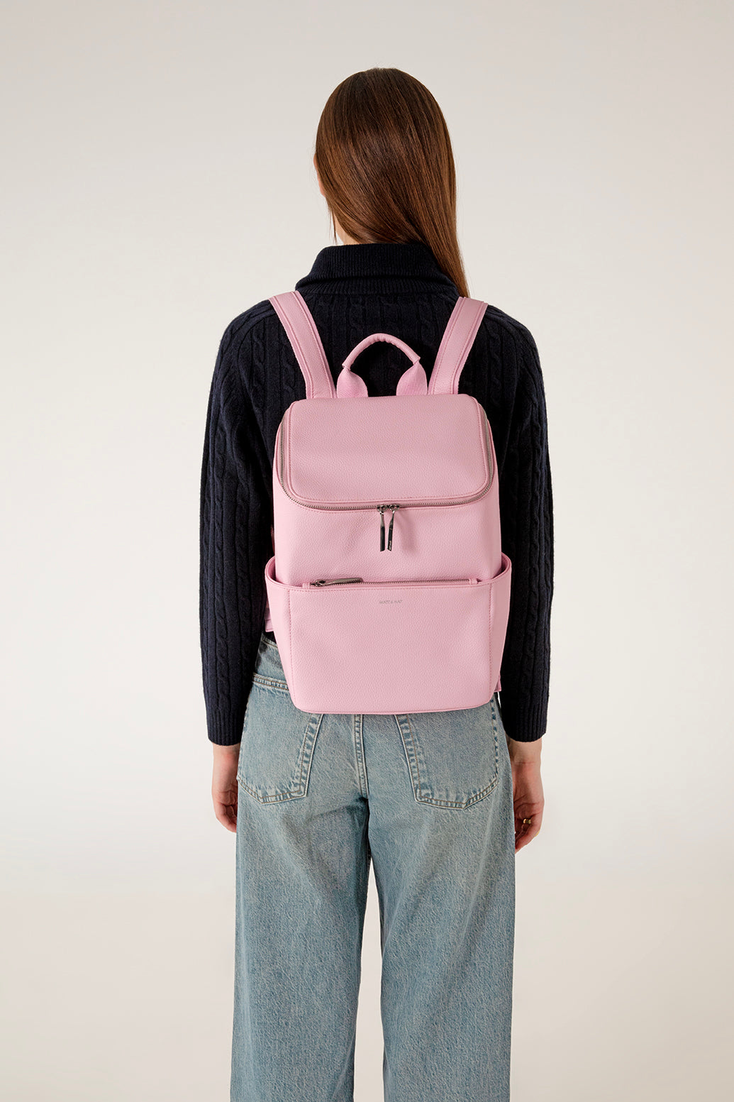 BRAVE Vegan Backpack - Grain | Color: Coal- variant::coal