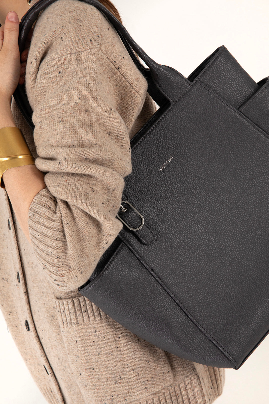 IONA Vegan Tote Bag - Grain | Color: Toffee - variant::toffee