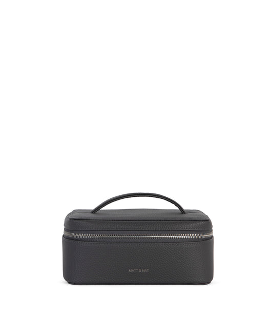 JULE Vegan Vanity Case - Grain | Color: Coal - variant::coal