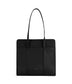 LUSIK Vegan Tote Bag – Grain | Color: Black - variant::black