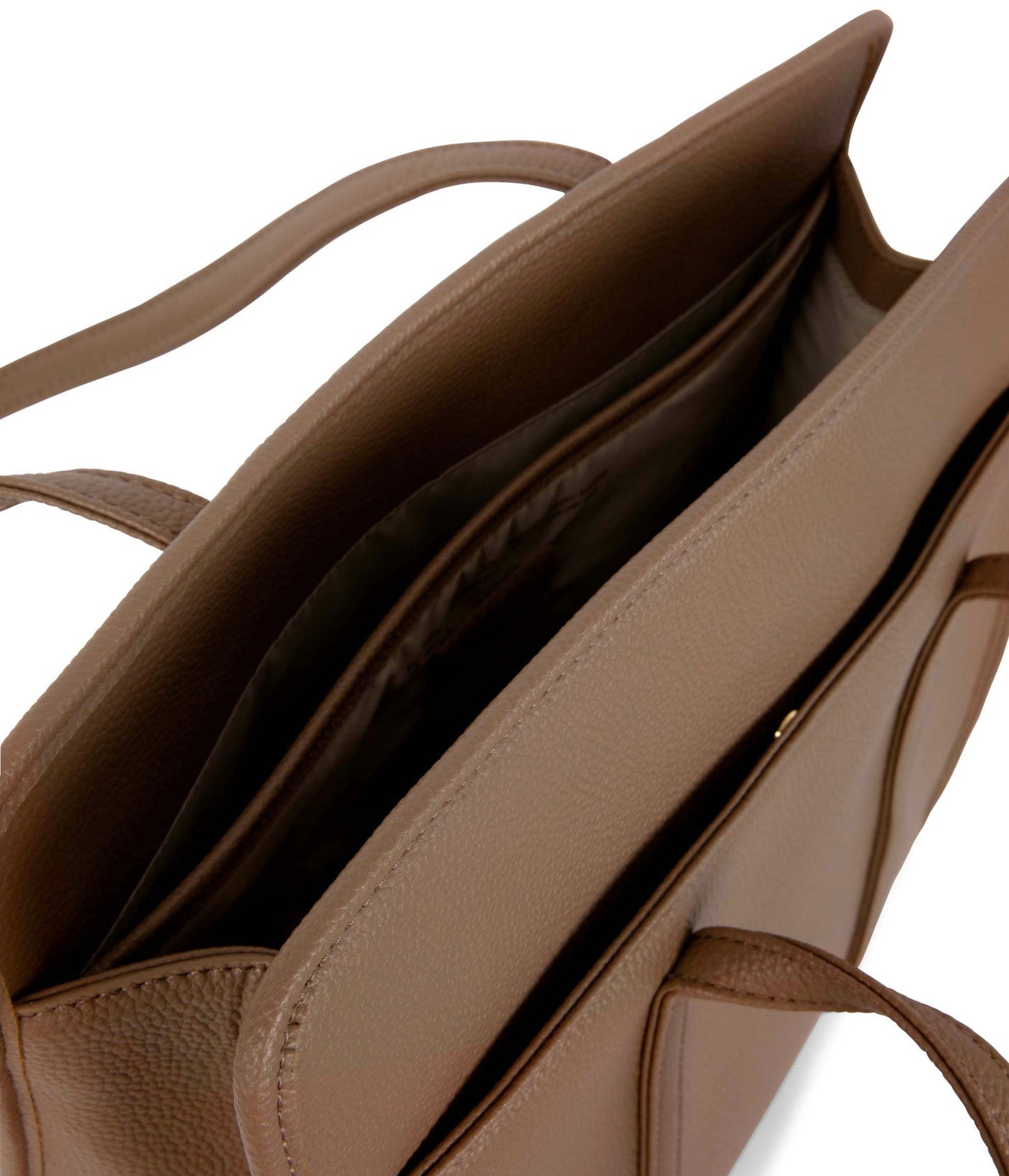 LUSIK Vegan Tote Bag – Grain | Color: Toffee- variant::toffee