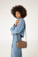 PAIR Vegan Crossbody Bag - Grain | Color: Black - variant::black
