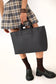 SEVYN Vegan Satchel - Grain | Color: Black - variant::black