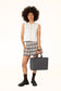 SEVYN Vegan Satchel - Grain | Color: Coal - variant::coal