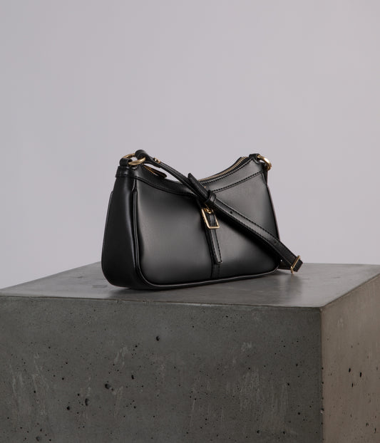 Verona Vegan Crossbody Bag - UPPEAL™ | Color: Black - variant::black