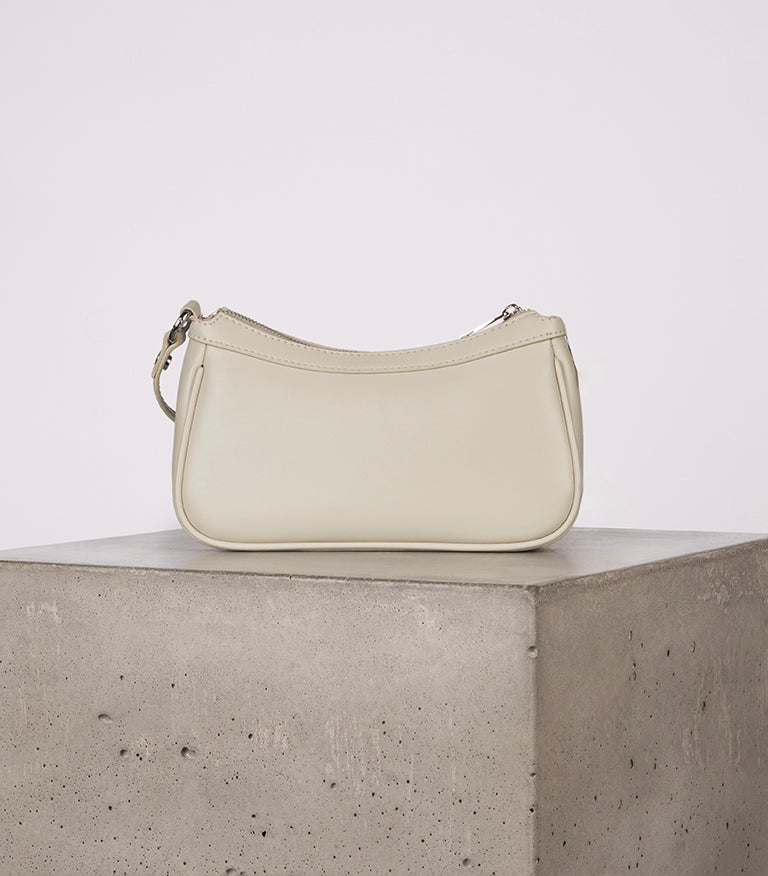 Verona Vegan Crossbody Bag - UPPEAL™ | Color: Pearl - variant::pearl