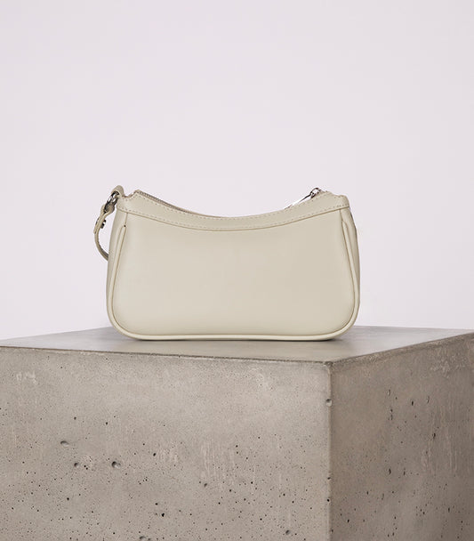 Verona Vegan Crossbody Bag - UPPEAL™ | Color: Pearl - variant::pearl