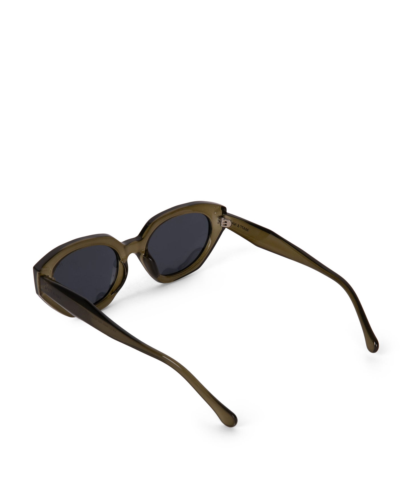 LACI Cat-Eye Recycled Sunglasses | Color: Green - variant::green