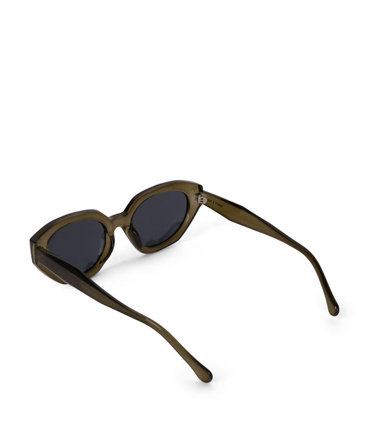 LACI Cat-Eye Recycled Sunglasses | Color: Green - variant::green