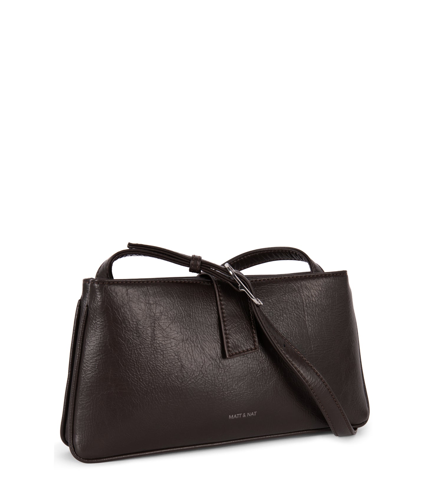 ADELINE Vegan Crossbody Bag - Theme | Color: Coffee- variant::coffee