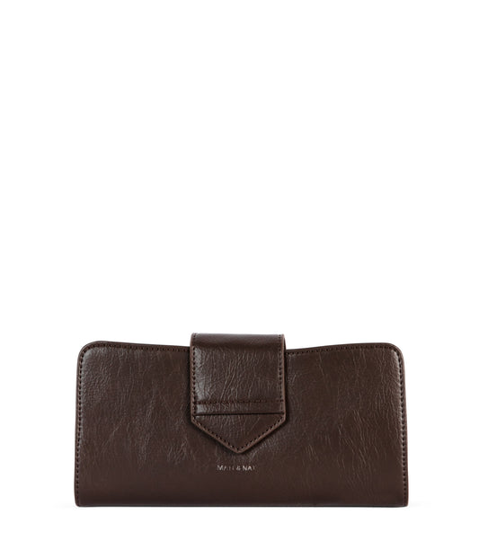 THEA Vegan Wallet – Theme | Color: Coffee - variant::coffee