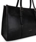 ZEPHYR Vegan Tote Bag – Theme | Color: Black - variant::black