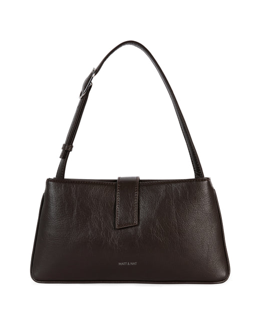 ADELINE Vegan Crossbody Bag - Theme | Color: Coffee- variant::coffee