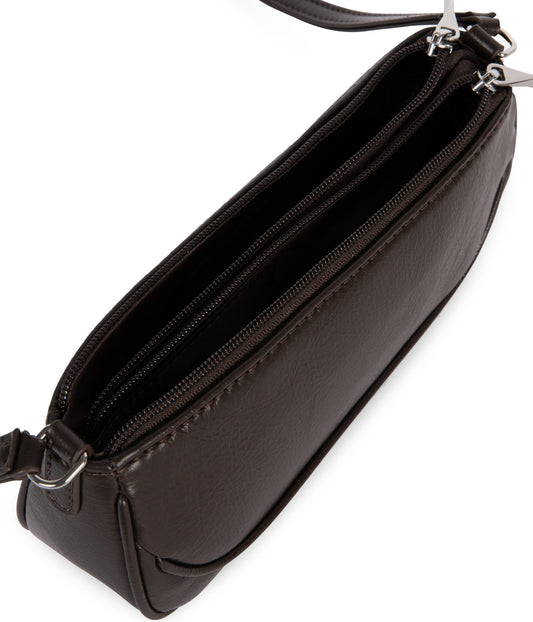 BUDDY Vegan Crossbody Bag – Theme | Color:Coffee- variant::coffee