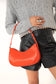 MARI Vegan Shoulder Bag - Theme | Color: Tomato- variant::tomato