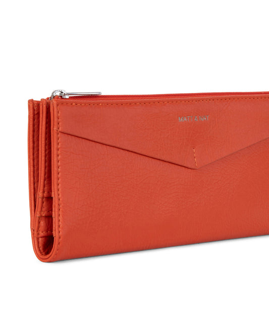 ROME Vegan Wallet - Theme | Color: Tomato - variant::tomato