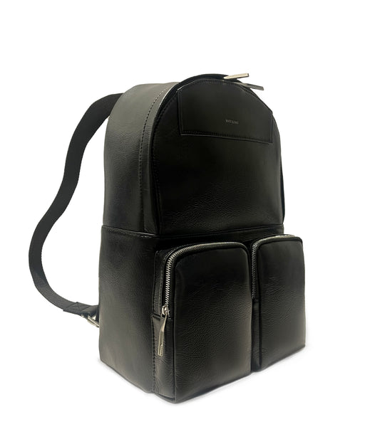 DONNIE Vegan Backpack – Theme | Color: Black - variant::black