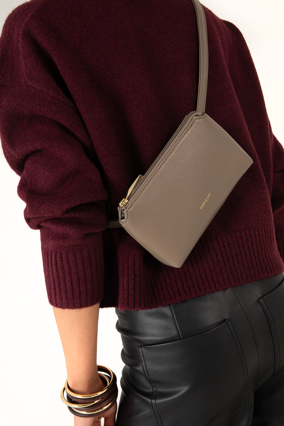 PETEL Vegan Belt Bag – Theme | Color: Sepia- variant::sepia