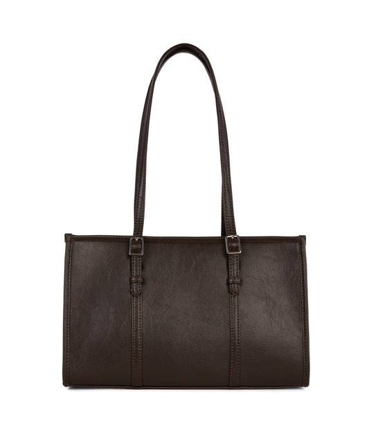 ZEPHYR Vegan Tote Bag – Theme | Color: Coffee- variant::coffee
