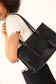 ZEPHYR Vegan Tote Bag – Theme | Color: Coffee- variant::coffee