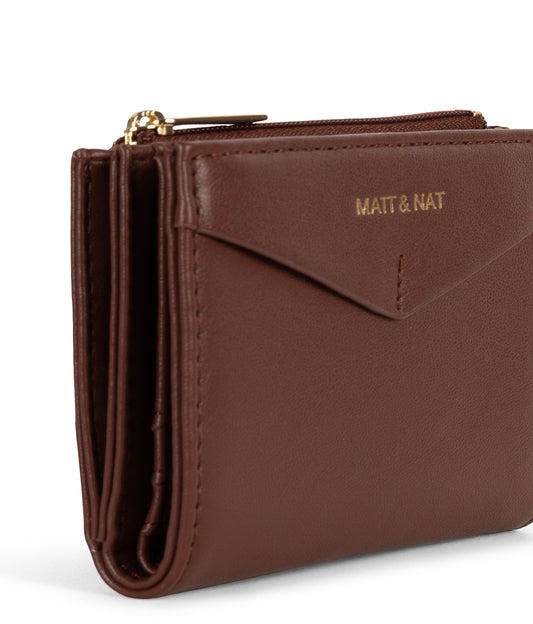 ROME SM Vegan  Bifold Wallet - Forum | Color: Cocoa - variant::cocoa