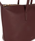 ABBI Vegan Tote Bag - Grain | Color: Cherry - variant::cherry