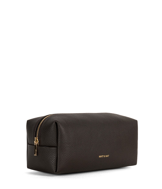 BLAIR Vegan Toiletry Case - Grain | Color: Fudge - variant::fudge