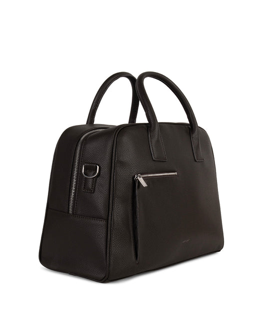 DENIS Vegan Weekender Bag - Grain | Color: Fudge - variant::fudge