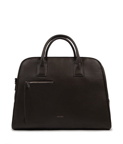 DENIS Vegan Weekender Bag - Grain | Color: Fudge - variant::fudge